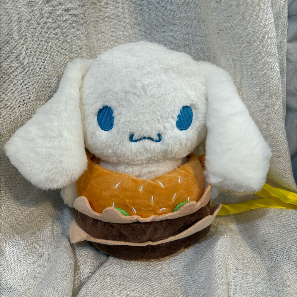 Cinnamaroll Burger Crossbody/Backpack NWOT